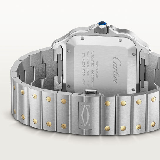 Cartier Santos de Cartier Large Automatic 40 mm Yellow Gold and Stainless Steel W2SA0030 image number 4